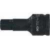 Bgs Technic Smūginis antgalis | ilgis 100 mm | 20 mm (3/4") | Hex šešiakampis 22 mm (6185-H22)