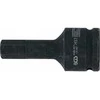 Bgs Technic Smūginis antgalis | ilgis 100 mm | 20 mm (3/4") | Hex šešiakampis 17 mm (6185-H17)