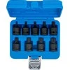 Bgs Technic Smūginių galvučių su XZN antgaliais rinkinys 1/2" M4–M16 9 vnt. (5487)