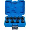 Bgs Technic Smūginių galvučių su XZN antgaliais rinkinys 1/2" M4–M16 9 vnt. (5487)