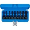 Bgs Technic Smūginių antgalių rinkinys | 12,5 mm (1/2") | Spline (Ribe) M5 - M14 | 9 vnt. (5483)