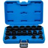 Bgs Technic Smūginių galvučių rinkinys | patrumpintos | 12,5 mm (1/2") | 8–24 mm | 17 vnt. (9286)