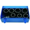 Bgs Technic Smūginių galvučių rinkinys – 1" pavara – 27–50 mm | 8 vnt. (5245)