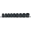 Bgs Technic Smūginių galvučių rinkinys | patrumpintos | 12,5 mm (1/2") | 13–24 mm | 9 vnt. (9551)