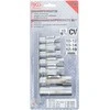 Bgs Technic Specializuotų galvučių rinkinys su išpjova | 10 mm (3/8") | 10 - 19 mm | 6 vnt. (1105)