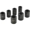 Bgs Technic Specialus galvučių rinkinys – varžtų ištraukikliai pažeistoms veržlėms – 1/2" | 17–26 mm | 7 vnt. (5291)