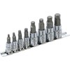 Bgs Technic Sraigtiniai ištraukikliai | pažeistam hex | 6.3 mm (1/4") / 10 mm (3/8") | 3 - 10 mm | 8 vnt. (6847) (Pažeista pakuotė)