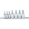 Bgs Technic Sraigtiniai ištraukikliai | | 6,3 mm (1/4") / 10 mm (3/8") | pažeistam T-Star (Torx) T10 - T40 | 7 vnt. (7098) (Pažeista pakuotė)