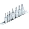 Bgs Technic Sraigtiniai ištraukikliai | | 6,3 mm (1/4") / 10 mm (3/8") | pažeistam T-Star (Torx) T10 - T40 | 7 vnt. (7098) (Pažeista pakuotė)