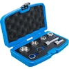 Bgs Technic Sriegpjovių adapterių rinkinys ratų smeigėms | M3–M14 | 3/8" | 7 vnt. | BGS (70115)