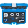 Bgs Technic Sriegpjovių adapterių rinkinys ratų smeigėms | M3–M14 | 3/8" | 7 vnt. | BGS (70115)