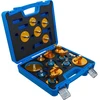 Bgs Technic Stabdžių nuorinimo įrenginio adapterių rinkinys 17 vnt. (74664)