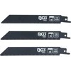 Bgs Technic Stūmoklinio pjūklo diskų rinkinys | metalui | BGS 7367 | 3 vnt. (74531)