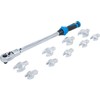 Bgs Technic Sukimo momento veržliarakčio rinkinys | dinamometras | 40 - 210 Nm | 11 vnt (7193)