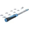 Bgs Technic Sukimo momento veržliarakčio rinkinys | dinamometras | 6.3 mm (1/4") | 10 - 50 Nm | 10 vnt. (2813)