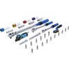 Bgs Technic Sukimo momento veržliarakčių rinkinys | 6,3 mm (1/4"), 10 mm (3/8"), 12,5 mm (1/2") | 31 vnt. (74305)