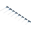 Bgs Technic T-rankenų atsuktuvų rinkinys | Hex šešiakampis 2 - 10 mm | 8 vnt. (8484)