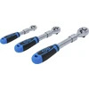 Bgs Technic Terkšlių rinkinys | ištraukiamos | 6,3 mm (1/4") / 10 mm (3/8") / 12,5 mm (1/2") | 3 vnt. (25123)