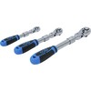 Bgs Technic Terkšlių rinkinys | ištraukiamos šarnyrinės | 6,3 mm (1/4") / 10 mm (3/8") / 12,5 mm (1/2") | 3 vnt. (25128)