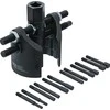 Bgs Technic Universalus ašių dangtelių ir griovelinių veržlių raktų rinkinys 70–150 mm / 80–160 mm (6746)