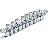Bgs Technic Universalus galvučių komplektas šarnyrinis, šešiakampis | 10 mm (3/8") | 10 - 19 mm | 10 vnt. (205)
