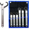 Bgs Technic Terkšlinių raktų vamzdelių jungtims rinkinys BGS | 10–22 mm | 6 vnt. (8665)