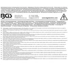 Bgs Technic Variklio fiksavimo įrankių rinkinys PSA 1,0 / 1,2 l, 8 vnt., 1/3 įdėkle BGS (74776)