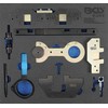 Bgs Technic Variklio fiksavimo įrankių rinkinys | 2/3 įrankių dėklas | BMW M40, M44, M50, M52, M54, M56 (9491)