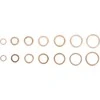 Bgs Technic Varinių tarpinių įpresuotų guma rinkinys | Ø 6-20 mm | 95 vnt. (9313)