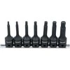 Bgs Technic Varžtų ištraukimo rinkinys | 12,5 mm (1/2") | pažeistam hex šešiakampiui 4 - 12 mm | 7 vnt. (7004) (Pažeista pakuotė)