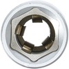 Bgs Technic Žvakinė galvutė šešiakampė | 12,5 mm (1/2") | 18 mm (2402)