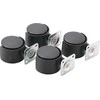 Bgs Technic Dvigubi pasukami ratukai | Ø 40 mm | 4 vnt. (80332)