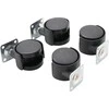 Bgs Technic Dvigubi pasukami ratukai | Ø 40 mm | 4 vnt. (80332)