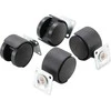 Bgs Technic Dvigubi pasukami ratukai | Ø 40 mm | 4 vnt. (80332)