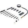 Bgs Technic Dyzelinis kompresijos matuoklis su adapteriais (62660)