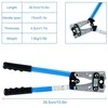Essen Tools Laidų presavimo replės | 6–50 mm² | plieninės | ergonomiškos rankenos (CT01)
