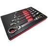 Essen Tools Terkšliniai kilpiniai raktai | šarnyriniai dvipusiai | 8 x 9 - 18 x 19mm | 6 vnt. (FRS6)