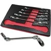 Essen Tools Terkšliniai kilpiniai raktai | šarnyriniai dvipusiai | 8 x 9 - 18 x 19mm | 6 vnt. (FRS6)