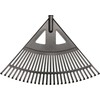 FLO PLASTIKINIS VENTILIATORIAUS GRĖBLIS 435 mm, 20 DANTŲ, BE RĖMO 3579