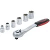Bgs Technic Galvučių rinkinys su terkšle | 10 mm (3/8") | 8-19 mm | 7 vnt. (15112)