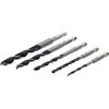 Grąžtas Bgs Technic Grąžtų medžiui rinkinys | 1/4" antgalis | 6 - 14 mm | 5 vnt. (50799)