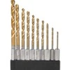 Grąžtas Bgs Technic Grąžtų rinkinys su Hex 6.3 mm (1/4") galu | titano nitridas | 1.5 - 6 mm | 10 vnt. (50801)