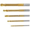 Bgs Technic HSS frezavimo gręžimo rinkinys | titano danga | 3 - 8 mm | 5 vnt. (50795)