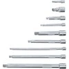 Bgs Technic Ilgintuvų rinkinys | šarnyriniai | 6.3 mm (1/4") / 10 mm (3/8") / 12,5 mm (1/2") | 9 vnt. (6113)