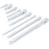 Bgs Technic Ilgintuvų rinkinys | šarnyriniai | 6.3 mm (1/4") / 10 mm (3/8") / 12,5 mm (1/2") | 9 vnt. (6113)