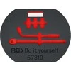 Bgs Technic Įrankių dėklas | tuščias | skirtas BGS 57310 (57310-1)