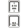 Bgs Technic Kabių kalimo pistoletas | 4-14 mm (3012)