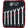 Bgs Technic Kombinuotų veržliarakčių rinkinys | XXL | coliniai dydžiai 1-5/16"–2" | 6 vnt. (71026)