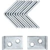 Bgs Technic Kronšteinas / kampainis kėdei | 25 x 25 x 15 mm | 12 vnt. (80943)