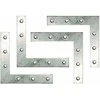 Bgs Technic L formos plokštelė | 100 x 100 x 15 mm | 4 vnt. (80923)